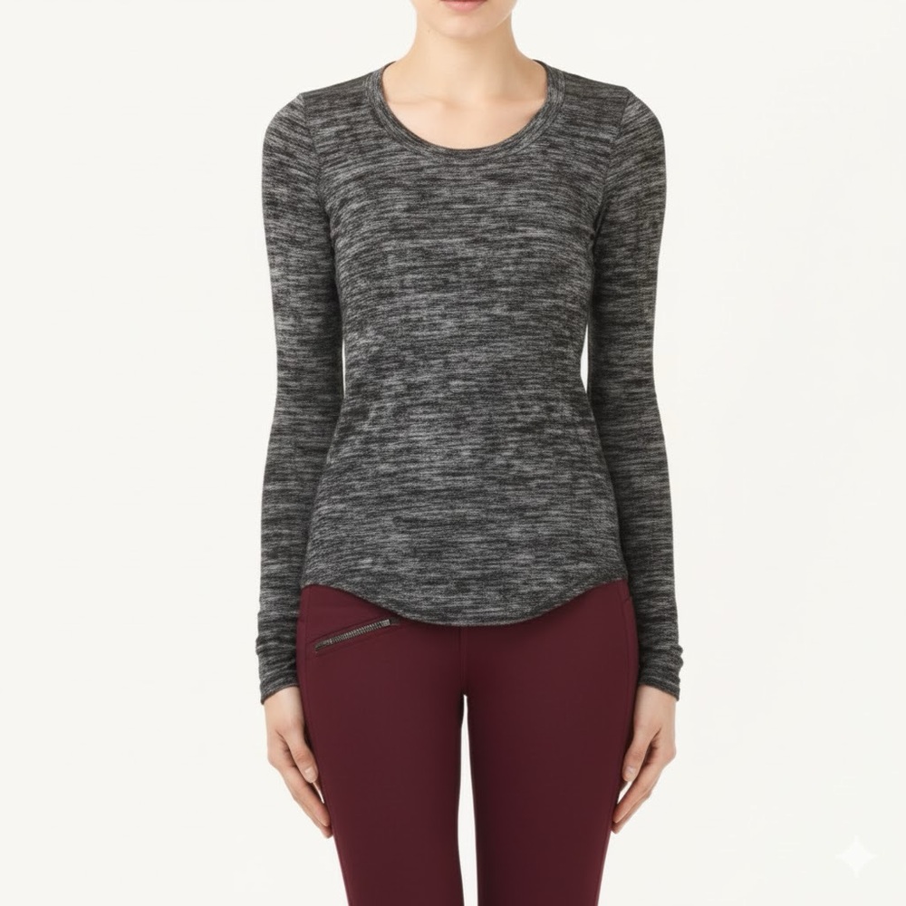 ARITZIA Wilfred Free Marled Longsleeve Shirt Large
